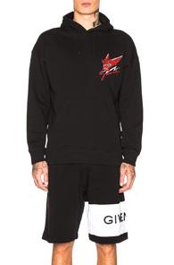 Givenchy Dragon Hoodie In Black