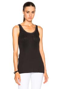Maison Margiela Jersey Tank In Black