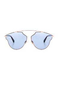 Dior So Real Pops Sunglasses In Metallics