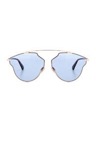 Dior So Real Pops Sunglasses In Metallics