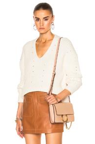 Acne Studios Bernice Sweater In Neutrals,white