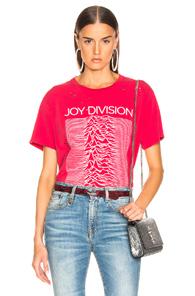 R13 Joy Division Boy Tee In Red