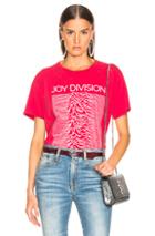 R13 Joy Division Boy Tee In Red
