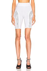 Fendi Ffreedom Biker Short In White