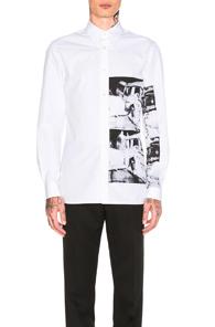 Calvin Klein 205w39nyc Ambulance Disaster Shirt In White