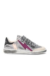 Isabel Marant Beth Metallic Sneakers In Metallics