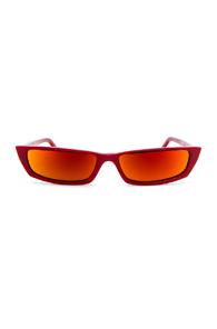 Acne Studios Agar Glasses In Red