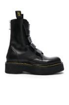 R13 Velcro Stack Boots In Black
