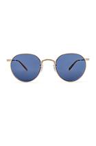 Garrett Leight Wilson M 49 In Blue,metallic