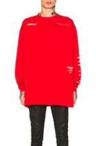 Unravel Racing Long Sleeve Skate Tee In Red