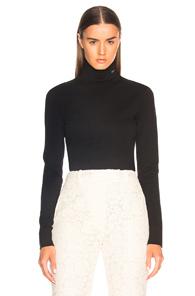 Calvin Klein 205w39nyc Turtleneck Tee In Black