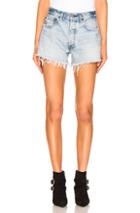 Moussy Vintage Matthews Shorts In Denim Light