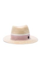 Maison Michel Andre Straw Hat In Pink