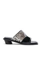 Reike Nen Western Sandal In Animal Print,black,neutral
