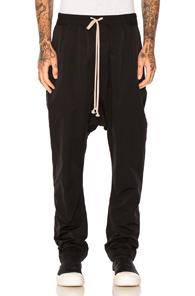 Drkshdw By Rick Owens Long Pant In Black