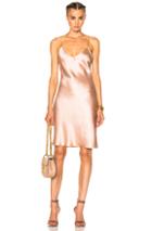 Theperfext Fwrd Exclusive Alessandra Short Slip Dress In Neutrals,pink