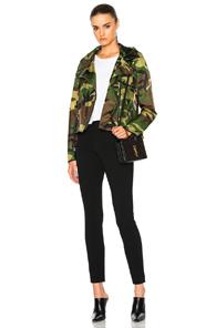 Veronica Beard Hero Camo Parka Jacket In Green,abstract