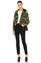 Veronica Beard Hero Camo Parka Jacket In Green,abstract