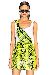 Off-white Cutted Tank In White