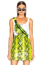 Off-white Cutted Tank In White