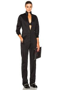 Givenchy Logo Band Jumpsuit In Black