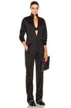 Givenchy Logo Band Jumpsuit In Black