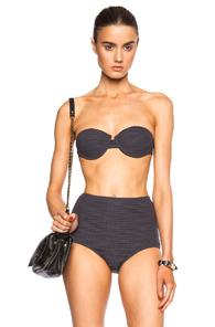 Prism St. Tropez Bikini Top In Gray