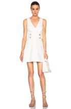 Lover Drifter Mini Pinafore Dress In White