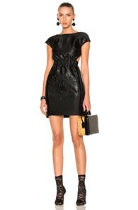 Fendi Open Back Dress In Black