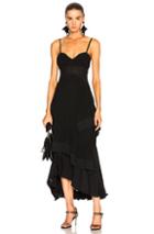 3.1 Phillip Lim Flamenco Bodice Dress In Black