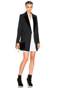 Mcq Alexander Mcqueen Boyfriend Coat In Black