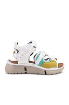 Chloe Open Sneakers In White