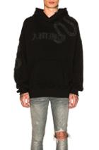 Amiri Glitter Snake Hoodie In Black