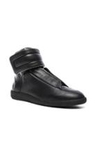 Maison Margiela Calfskin Future High Tops In Black