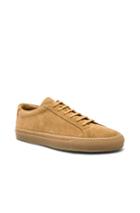 Common Projects Original Suede Achilles Low In Neutrals