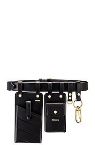 Fendi Harness Belt In Black