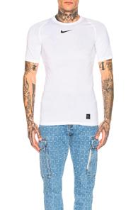 1017 Alyx 9sm Nike Sponge Laser Logo Tee In White