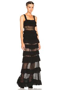 Isabel Marant Easy Evening Tuline Dress In Black