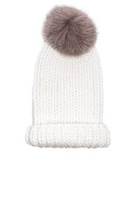 Eugenia Kim Rain Beanie In White