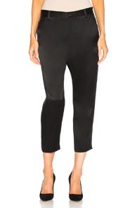Nili Lotan Silk Paris Pants In Black