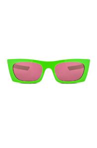 Super Fred Sunglasses In Green