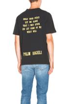 Palm Angels Legalize It Tee In Black