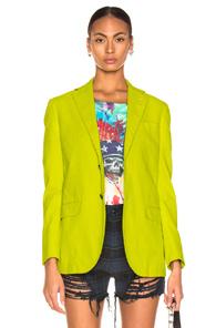 R13 Boyfriend Blazer In Yellow