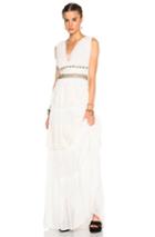 Lanvin Lace Gown In White