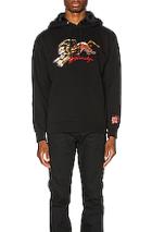 Givenchy Leo Hoodie In Animal Print,black