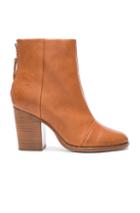 Rag & Bone Leather Ashby Ankle High Boots In Brown