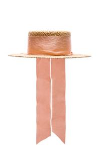 Brother Vellies Boater Hat In Neutrals