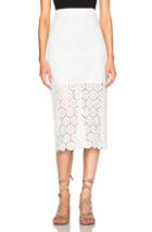 Lover Stellar Pencil Skirt In White