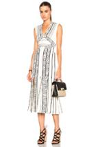Peter Pilotto Index Dress In Neutrals,geometric Print