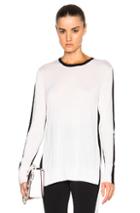 Rag & Bone Verity Pullover Sweater In White